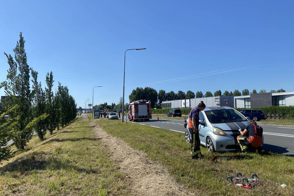 Flinke kop-staartbotsing