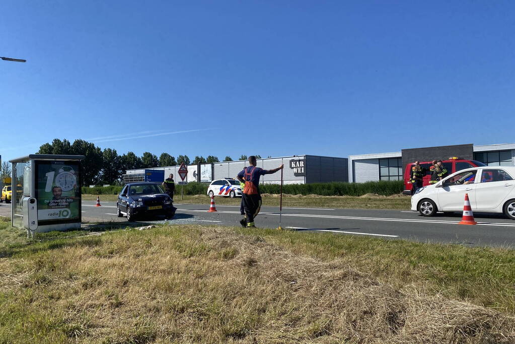 Flinke kop-staartbotsing