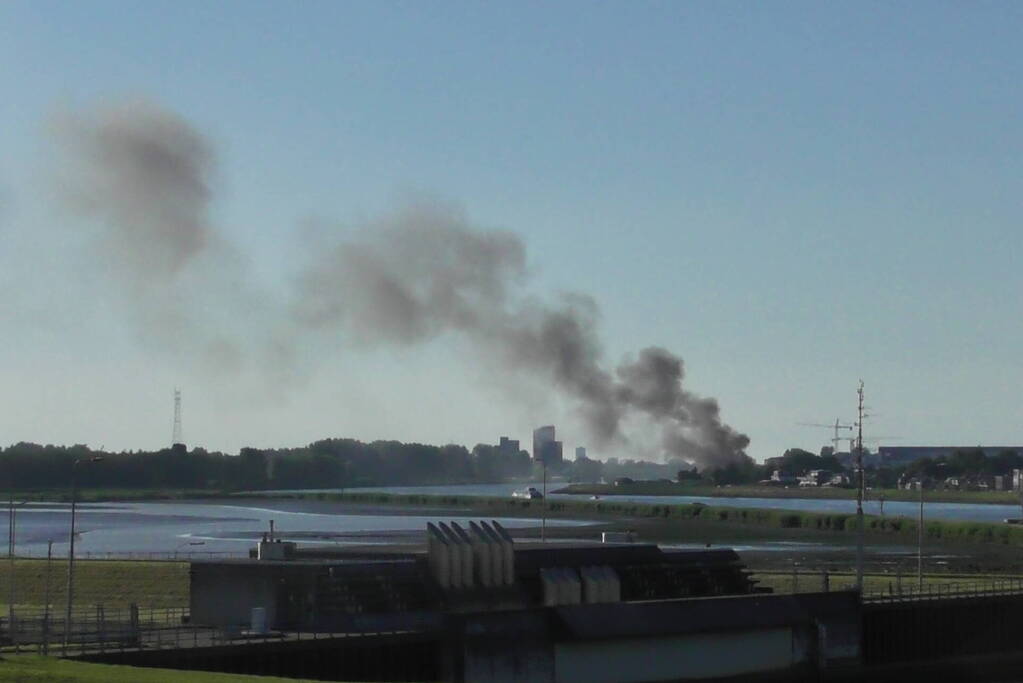 Opnieuw brand in leegstaande loods