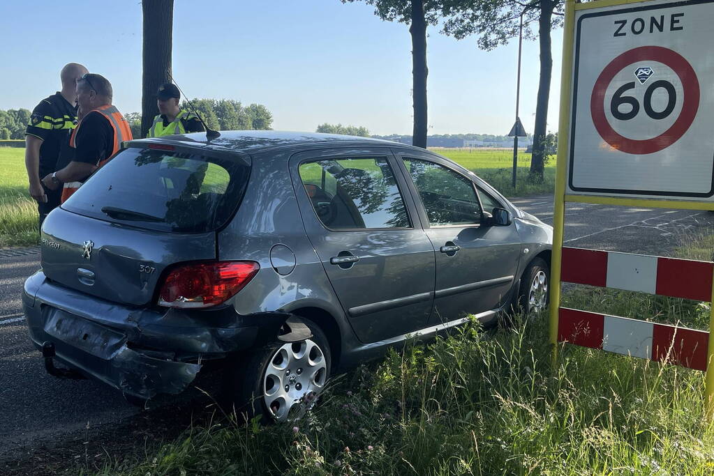 Drie personenwagens betrokken bij kettingbotsing