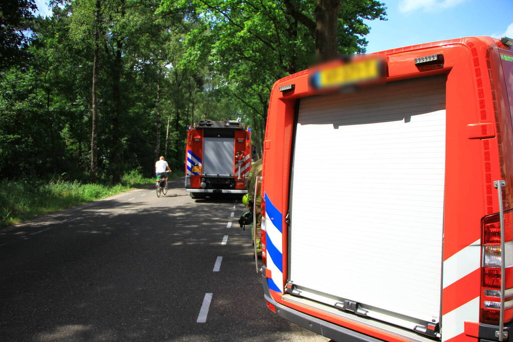 Gasleiding geraakt bij sloopwerkzaamheden
