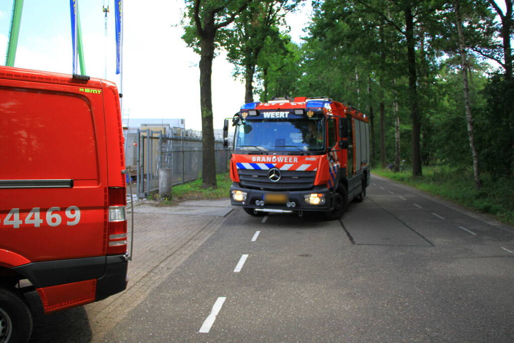 Gasleiding geraakt bij sloopwerkzaamheden