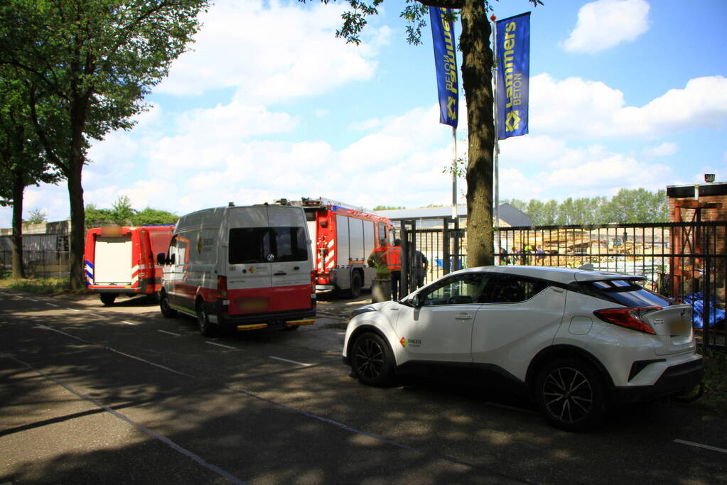 Gasleiding geraakt bij sloopwerkzaamheden