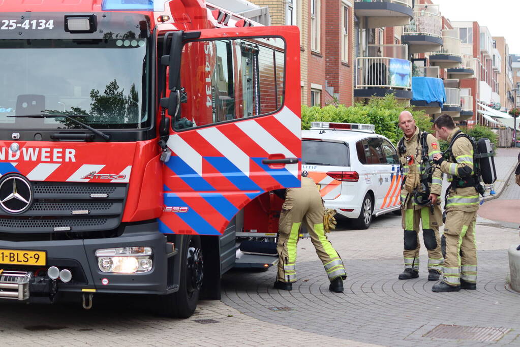 Brand in keuken snel geblust