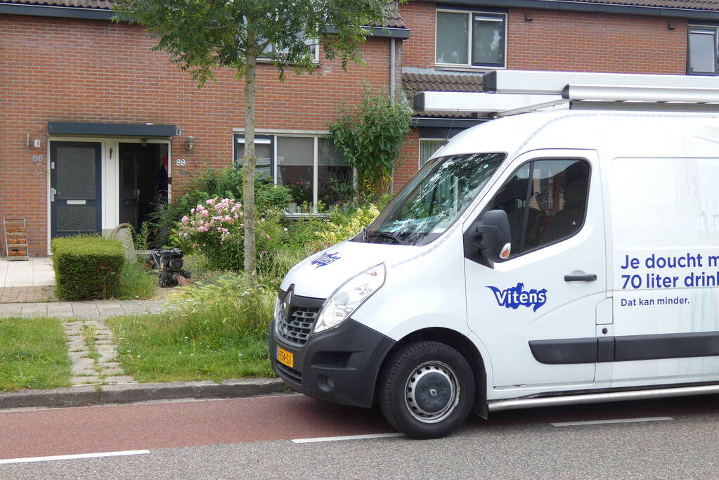 Kruipruimte van woning onderwater