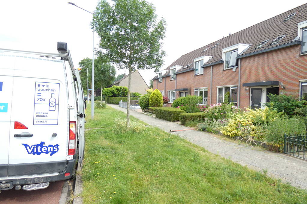 Kruipruimte van woning onderwater