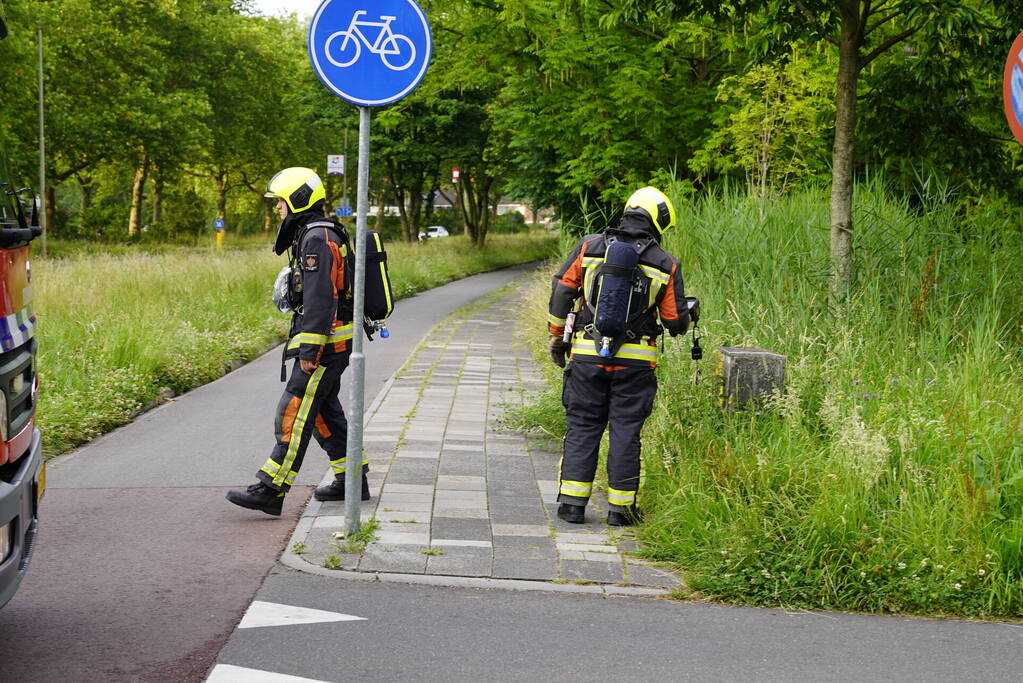 Brand in elektrakast