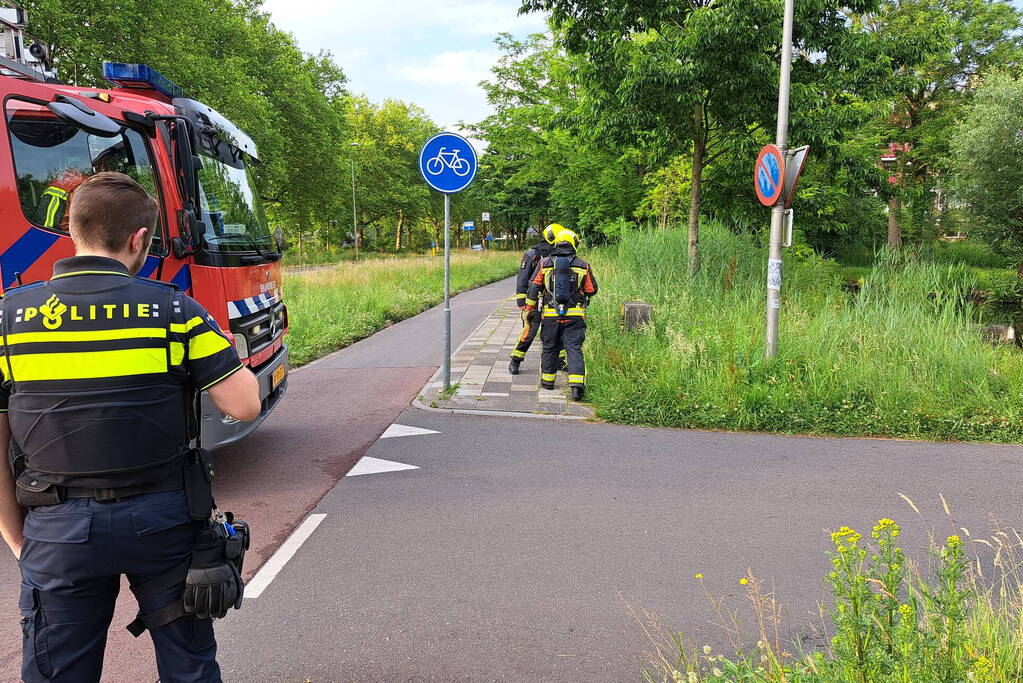 Brand in elektrakast