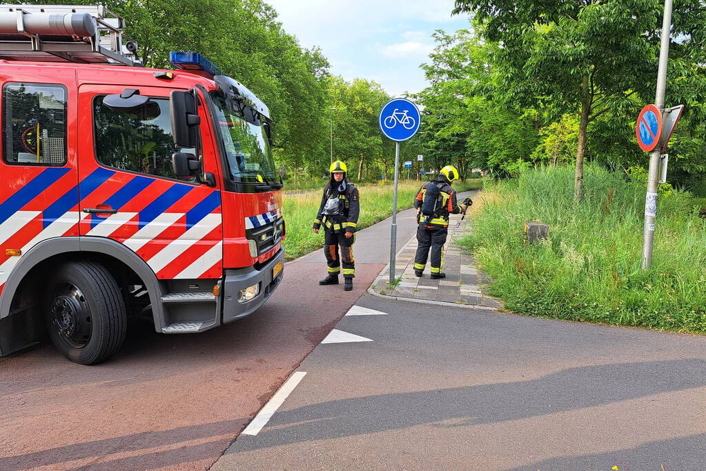 Brand in elektrakast