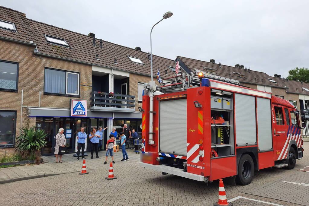 Supermarkt Aldi ontruimd vanwege koolstofmonoxide