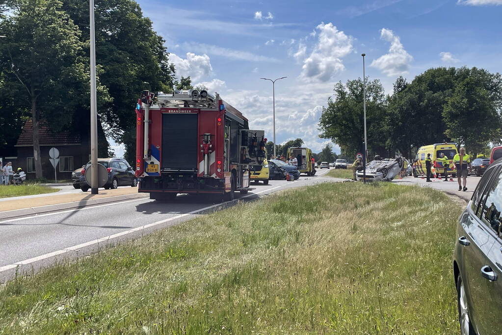 Meerdere gewonden bij ernstig ongeval
