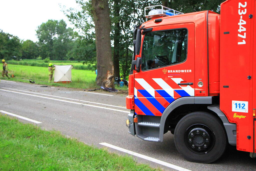 Persoon overleden na eenzijdig ongeval