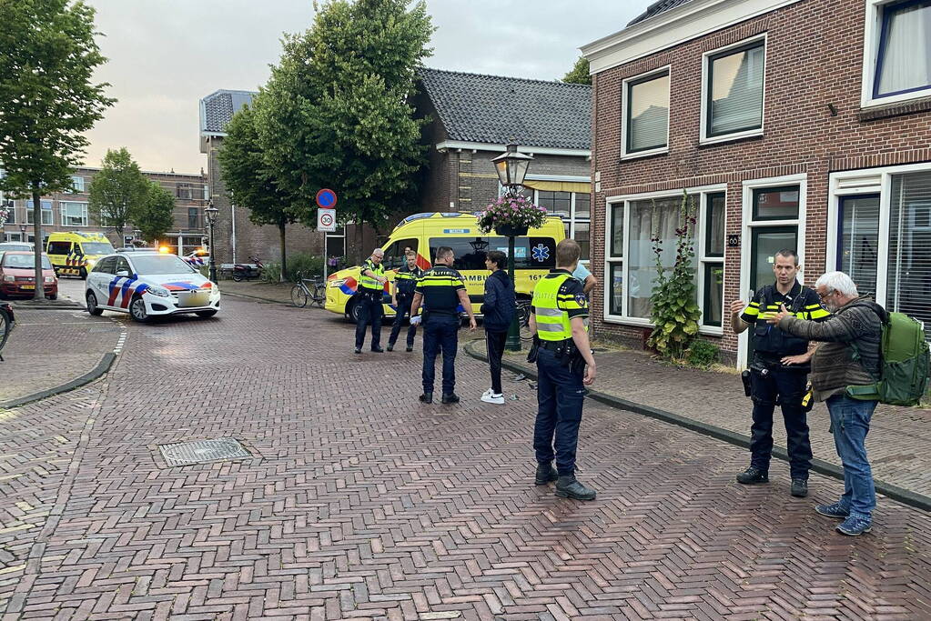 Man gewond bij verkeersongeval