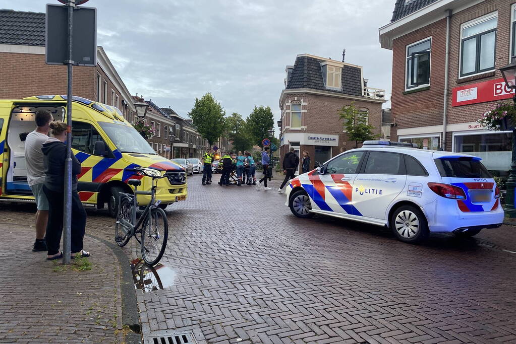 Man gewond bij verkeersongeval