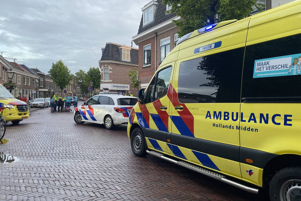 Man gewond bij verkeersongeval