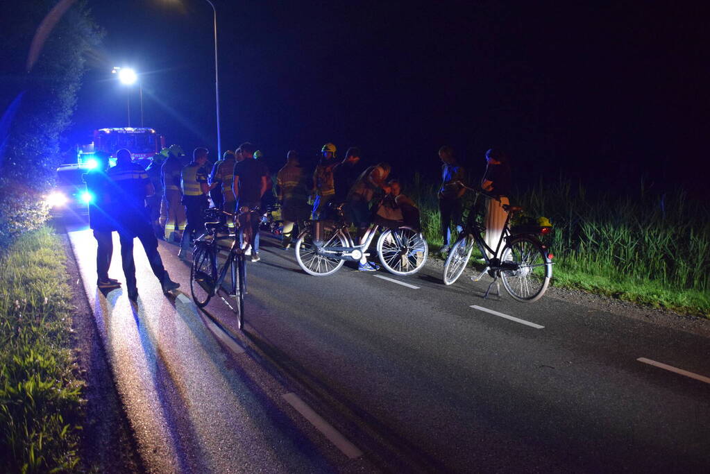 E-biker gewond bij botsing met voetganger