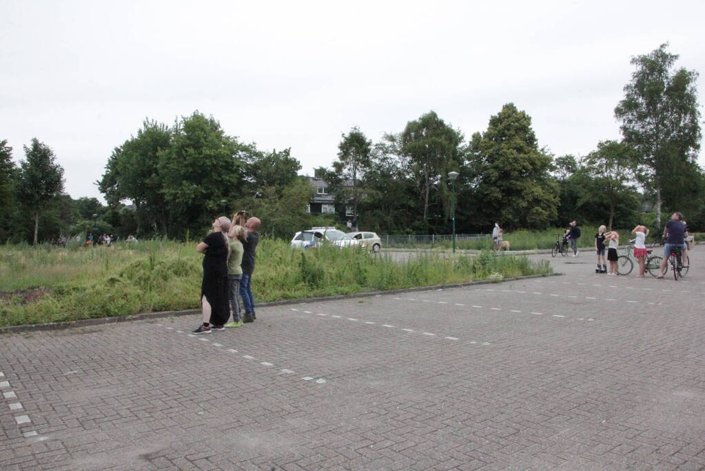 Inzet traumahelikopter trekt veel bekijks