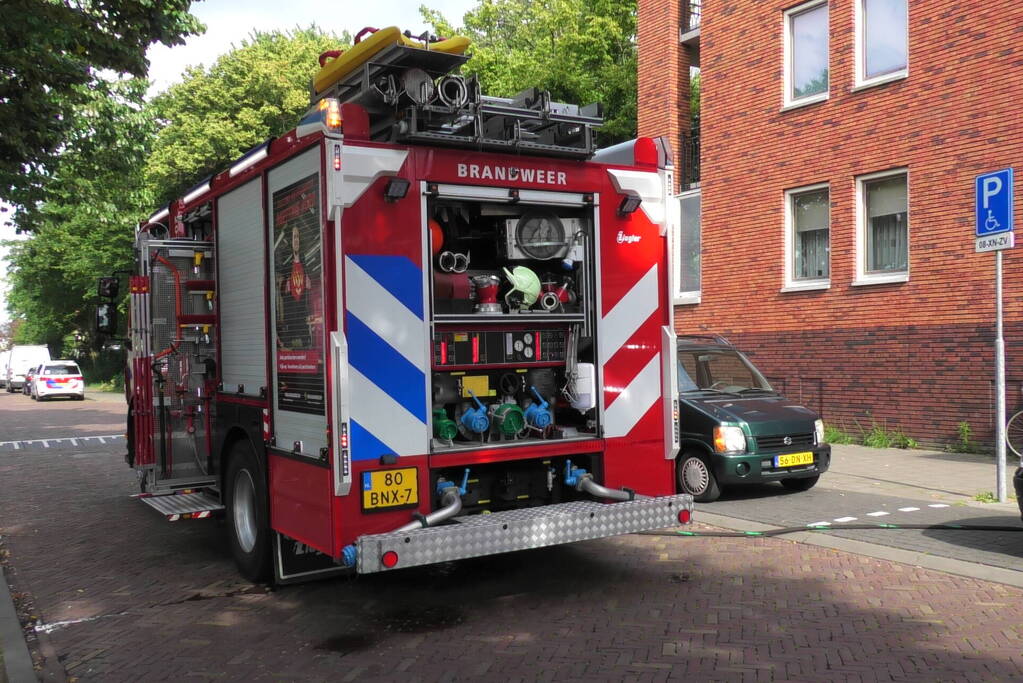 Brand in appartementencomplex
