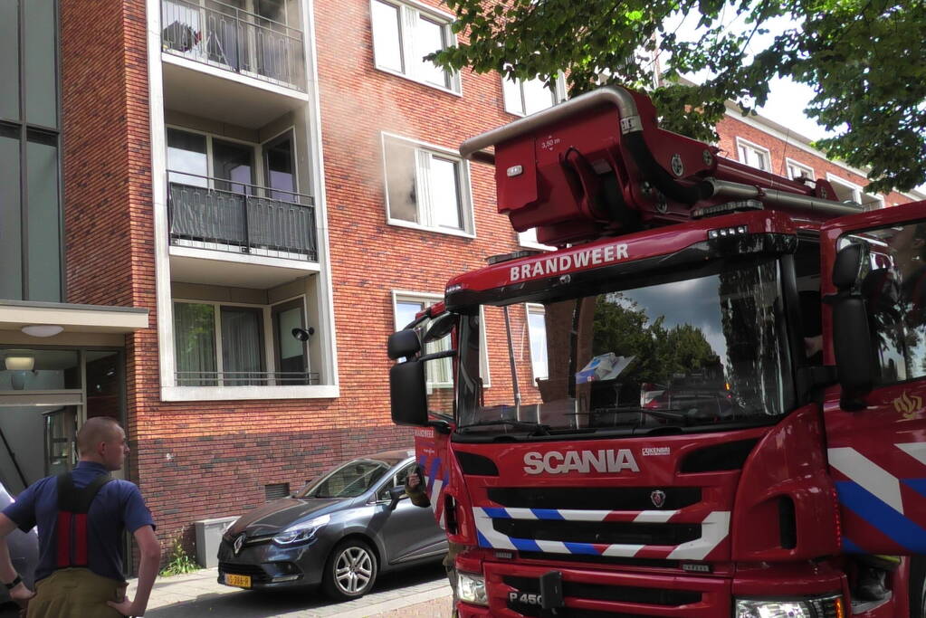 Brand in appartementencomplex