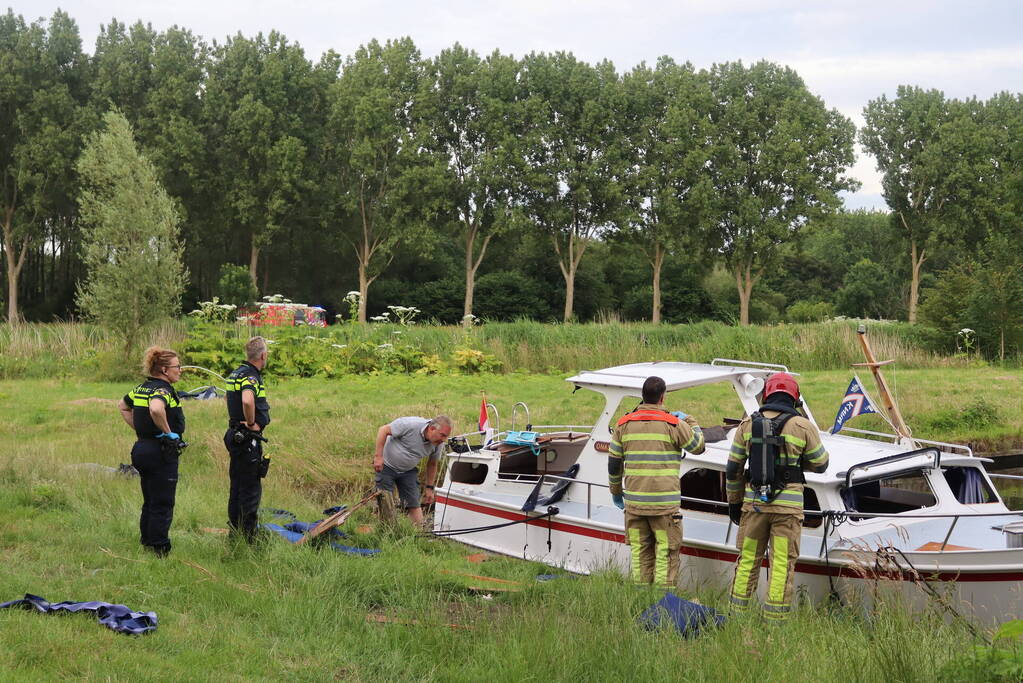 Meerdere gewonden bij brand op boot
