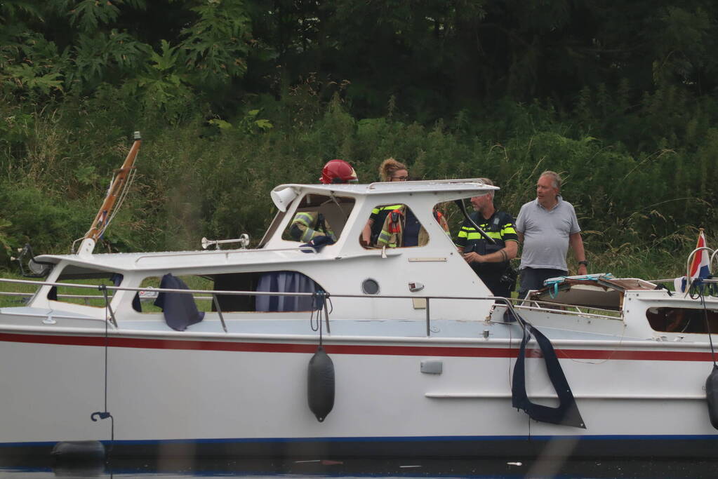 Meerdere gewonden bij brand op boot