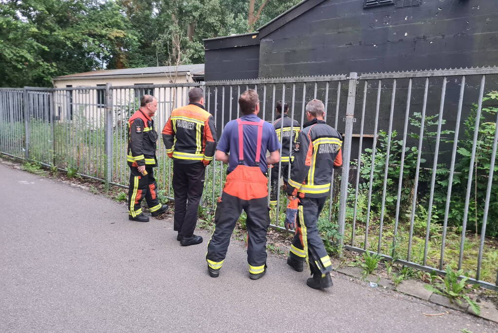 Sterke gaslucht in oud scouting gebouw