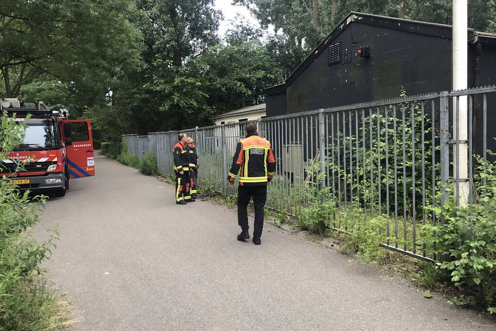 Sterke gaslucht in oud scouting gebouw