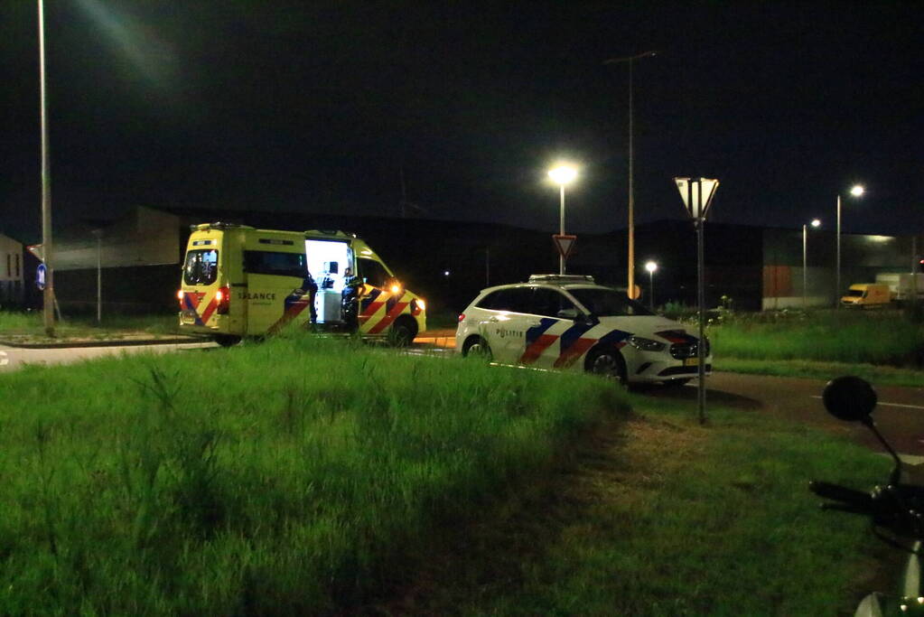 Gewonde man gevonden op straat