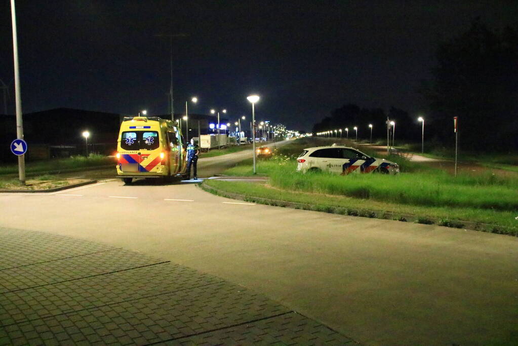 Gewonde man gevonden op straat