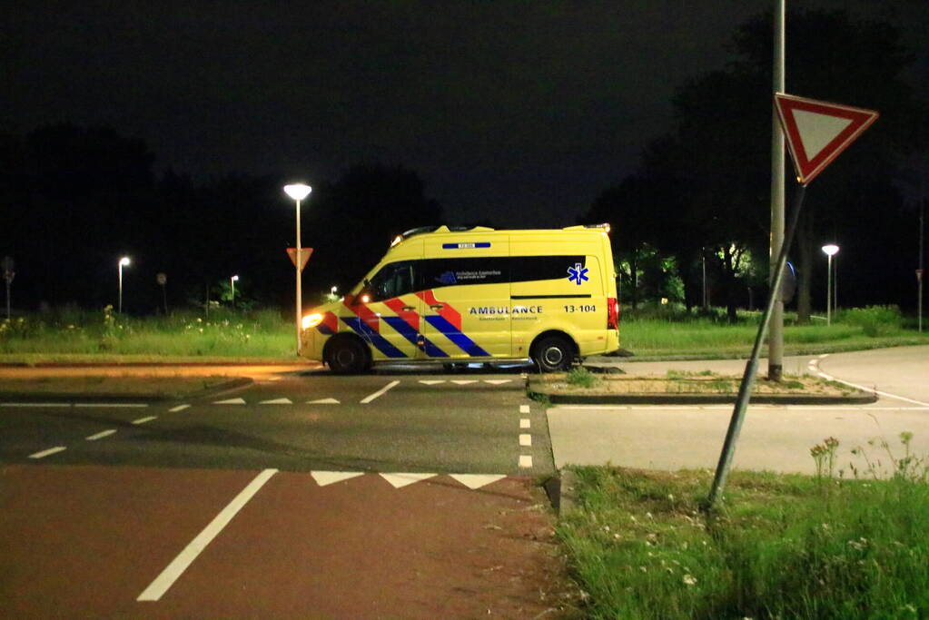 Gewonde man gevonden op straat