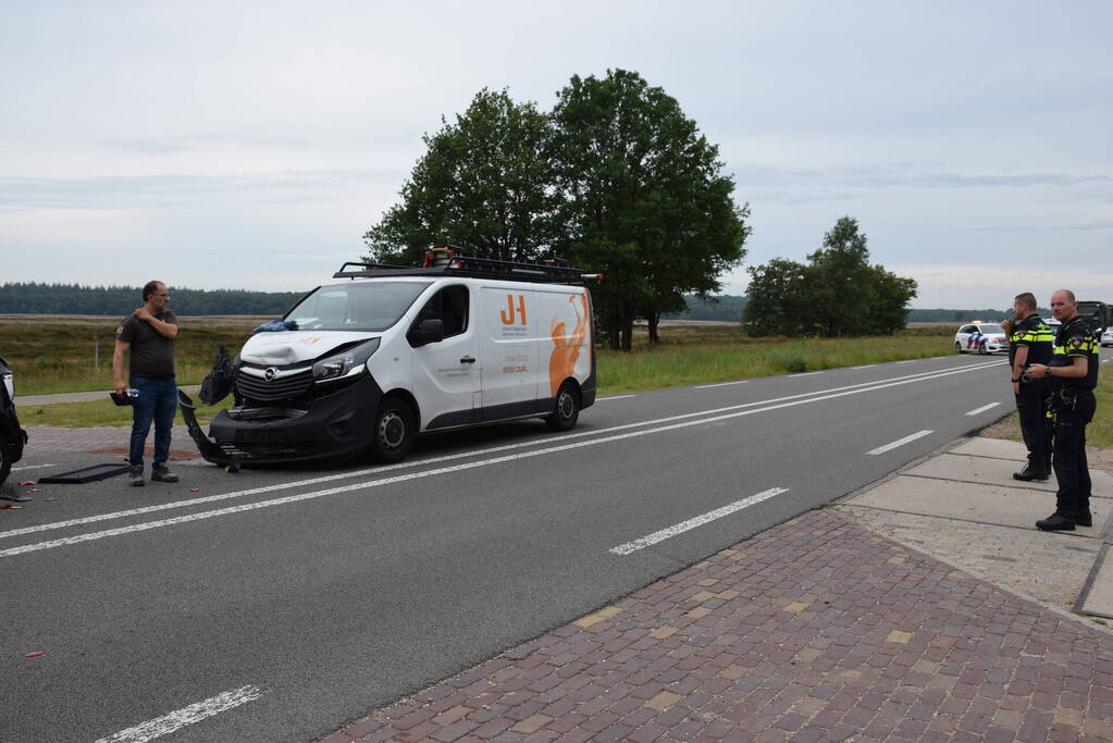 Flinke schade bij kop-staart botsing