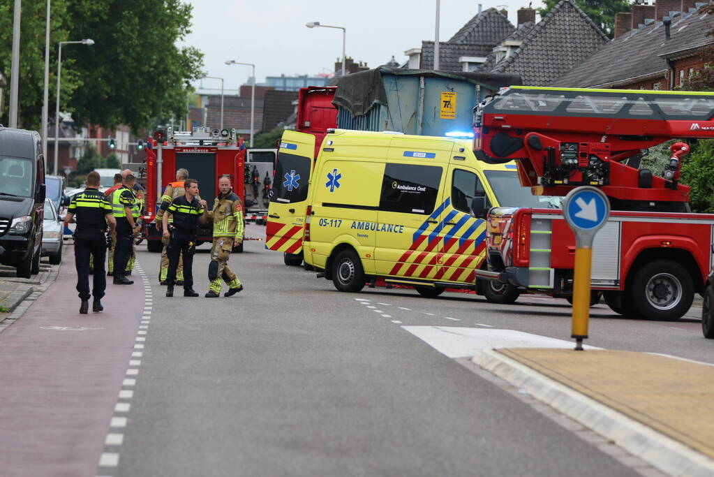 Dode bij ongeval tussen scooterrijder en vrachtwagen