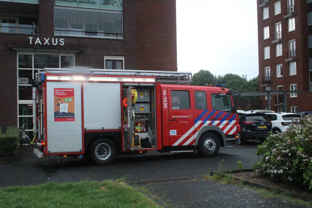 Wateroverlast door hevige regenval