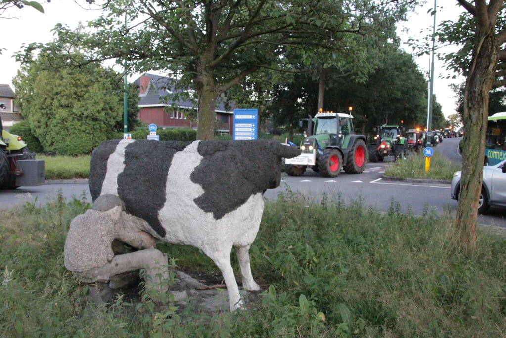 Protesterende boeren keren huiswaarts