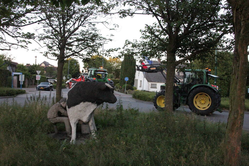 Protesterende boeren keren huiswaarts