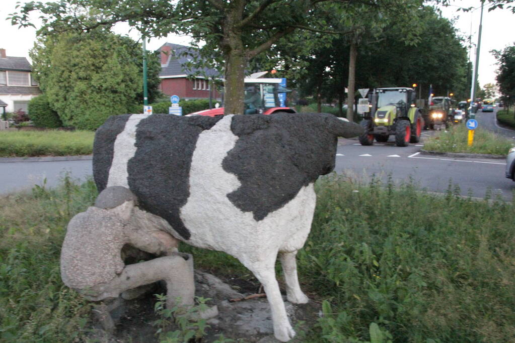 Protesterende boeren keren huiswaarts