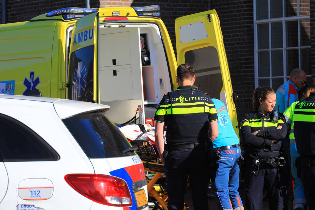 Traumahelikopter landt voor incident in voormalige zuivelfabriek Eemlandia