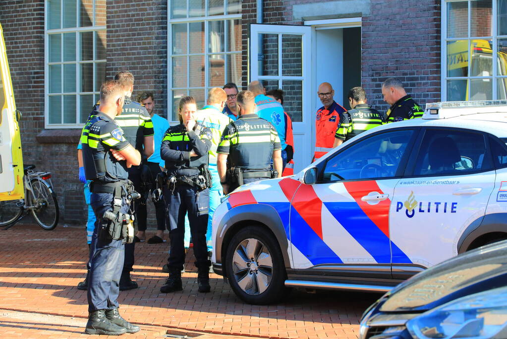 Traumahelikopter landt voor incident in voormalige zuivelfabriek Eemlandia