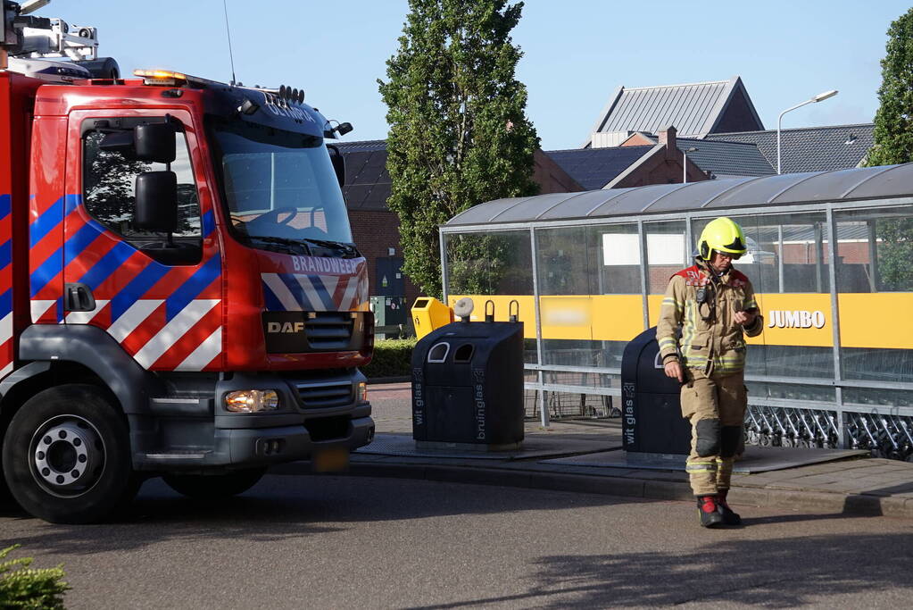 Jumbo-supermarkt ontruimd na gesprongen koelleiding
