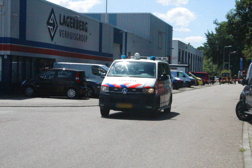 Bedrijventerrein Stevenshof afgezet na vondst explosief