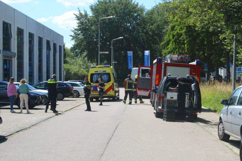 Bedrijventerrein Stevenshof afgezet na vondst explosief