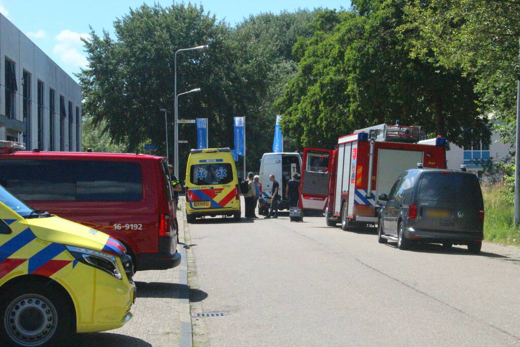 Bedrijventerrein Stevenshof afgezet na vondst explosief