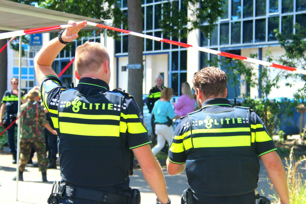 Bedrijventerrein Stevenshof afgezet na vondst explosief