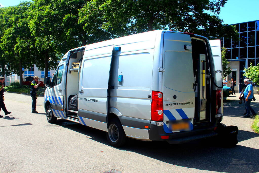 Bedrijventerrein Stevenshof afgezet na vondst explosief