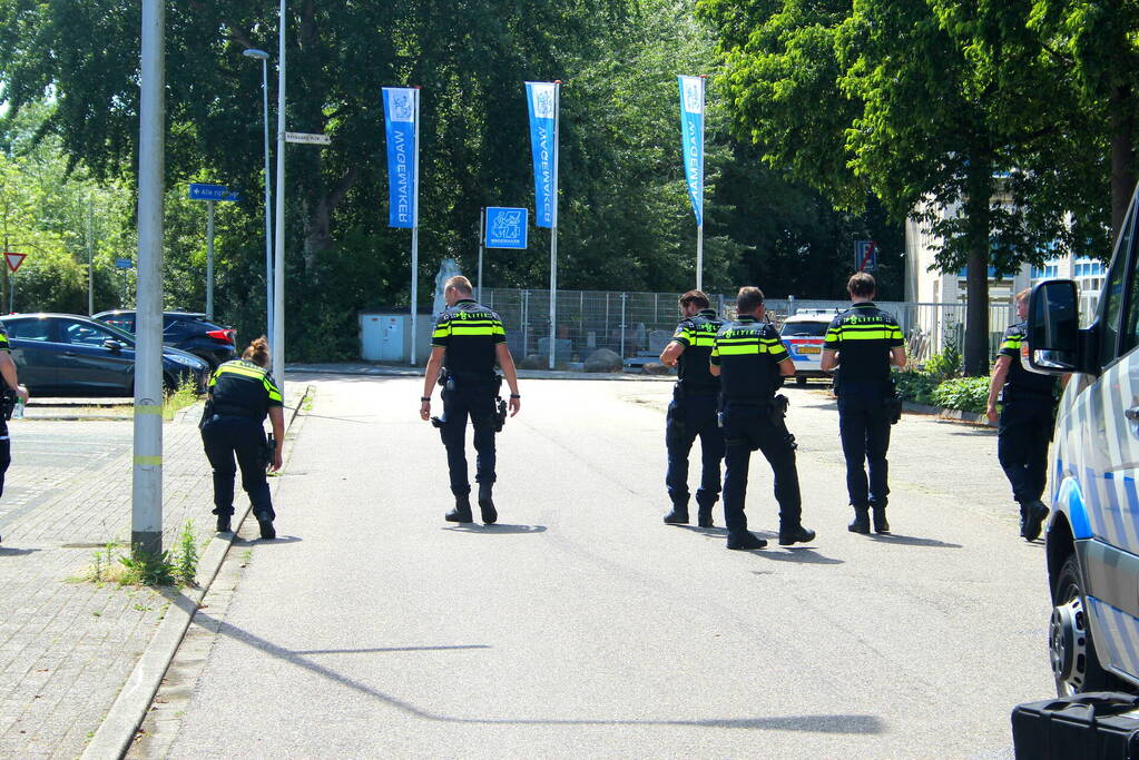 Bedrijventerrein Stevenshof afgezet na vondst explosief
