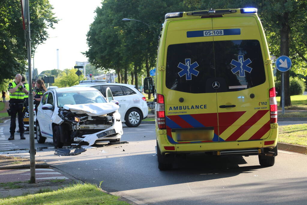 Gewonde na ongeval op kruising