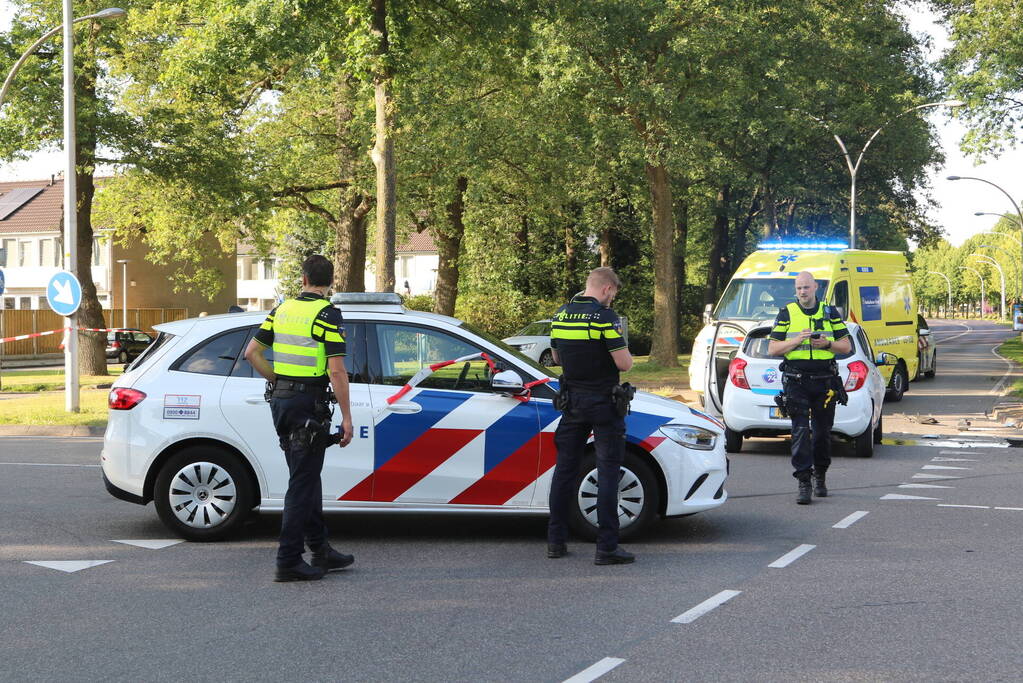 Gewonde na ongeval op kruising