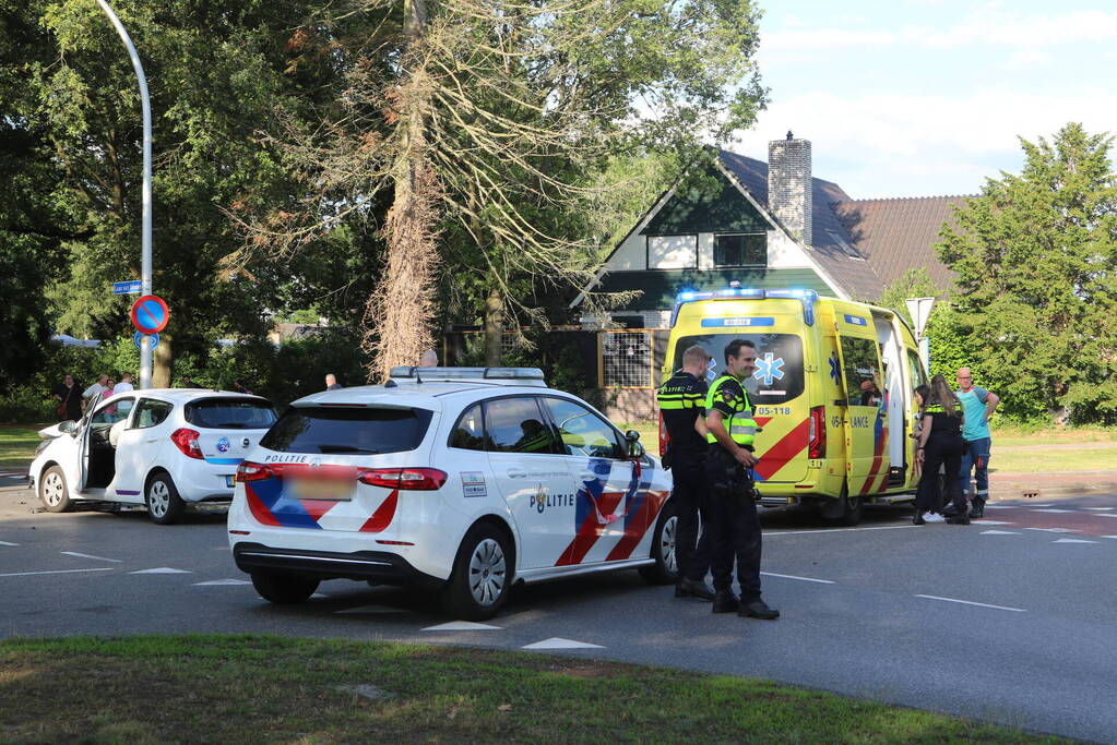 Gewonde na ongeval op kruising