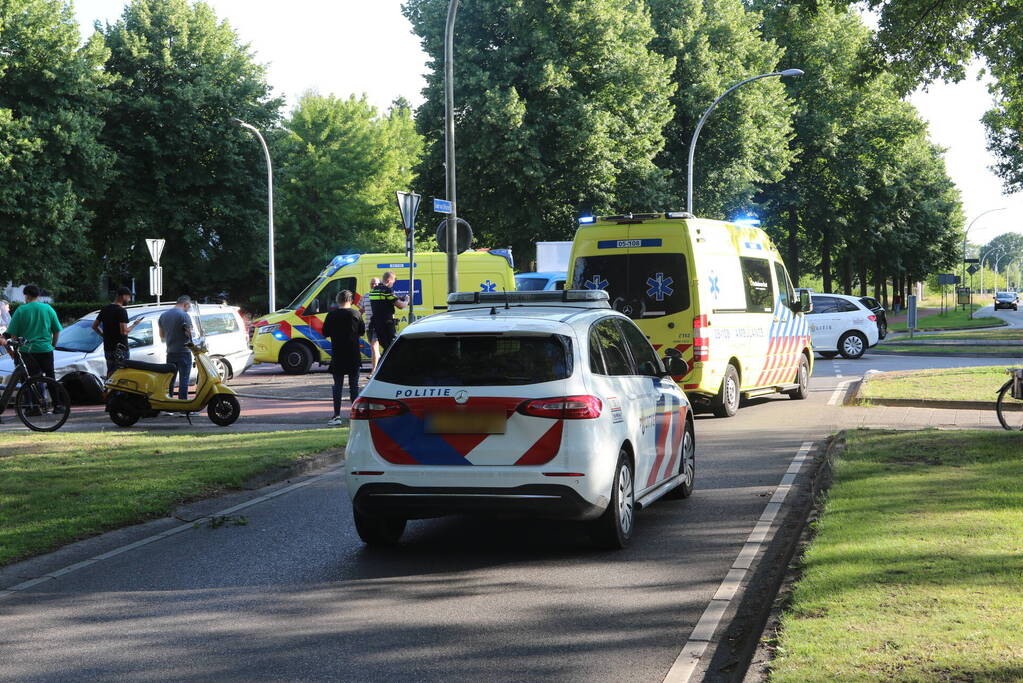 Gewonde na ongeval op kruising