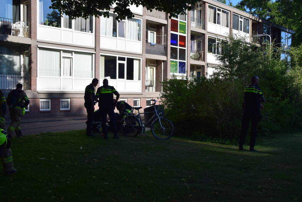 Veel hulpdiensten ingezet voor incident in woning